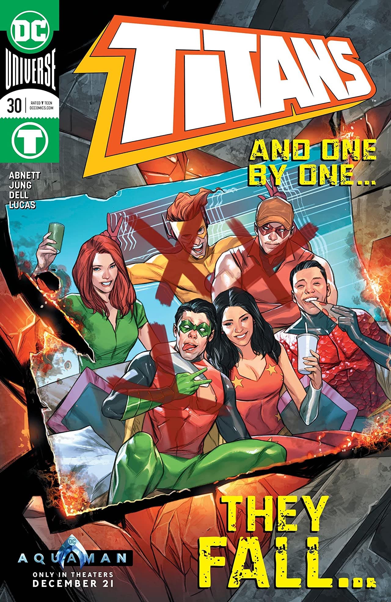 Titans #30 cover