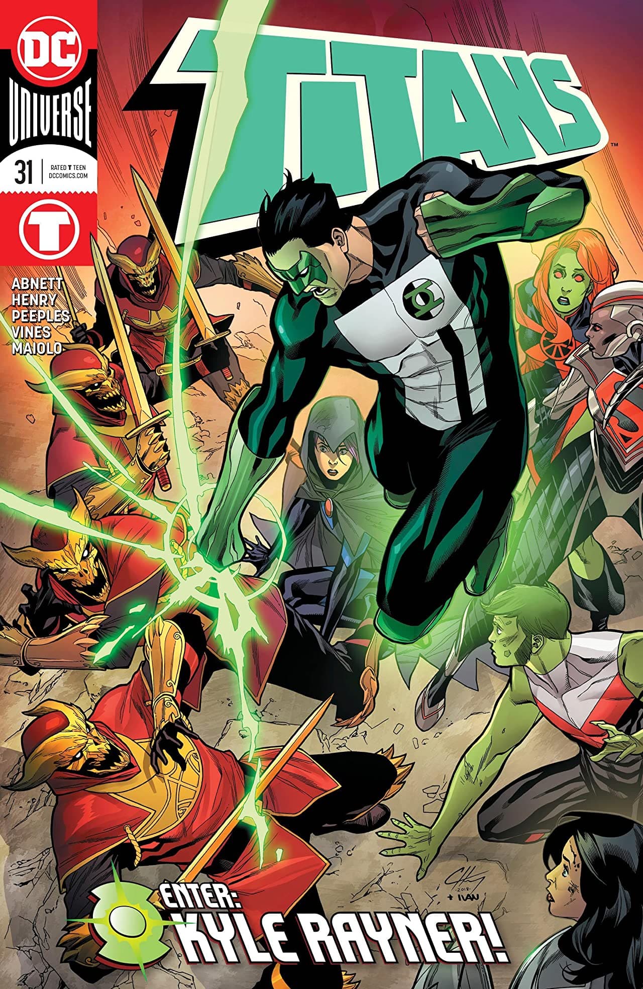 Titans #31 cover