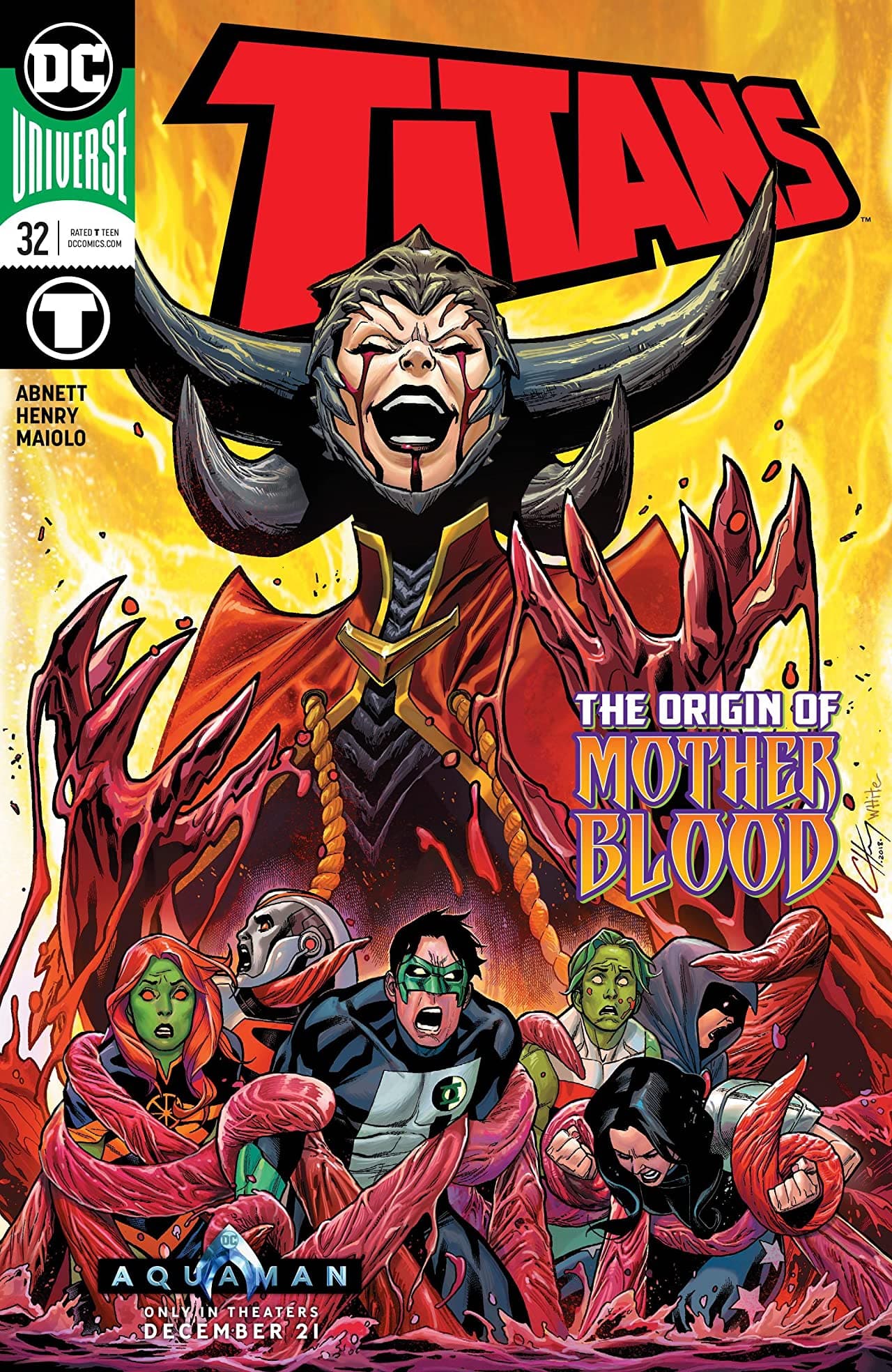 Titans #32 cover