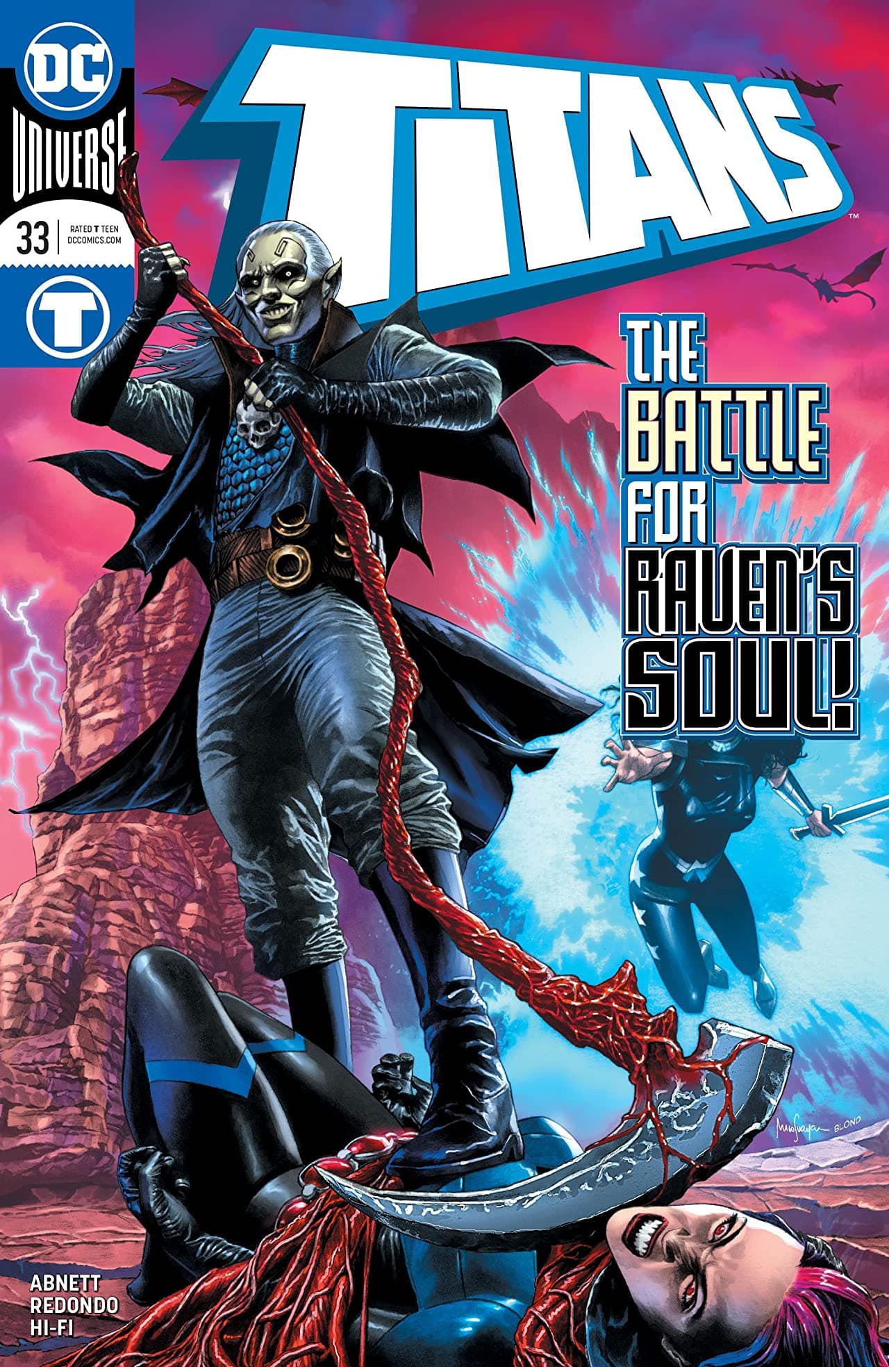 Titans #33 cover