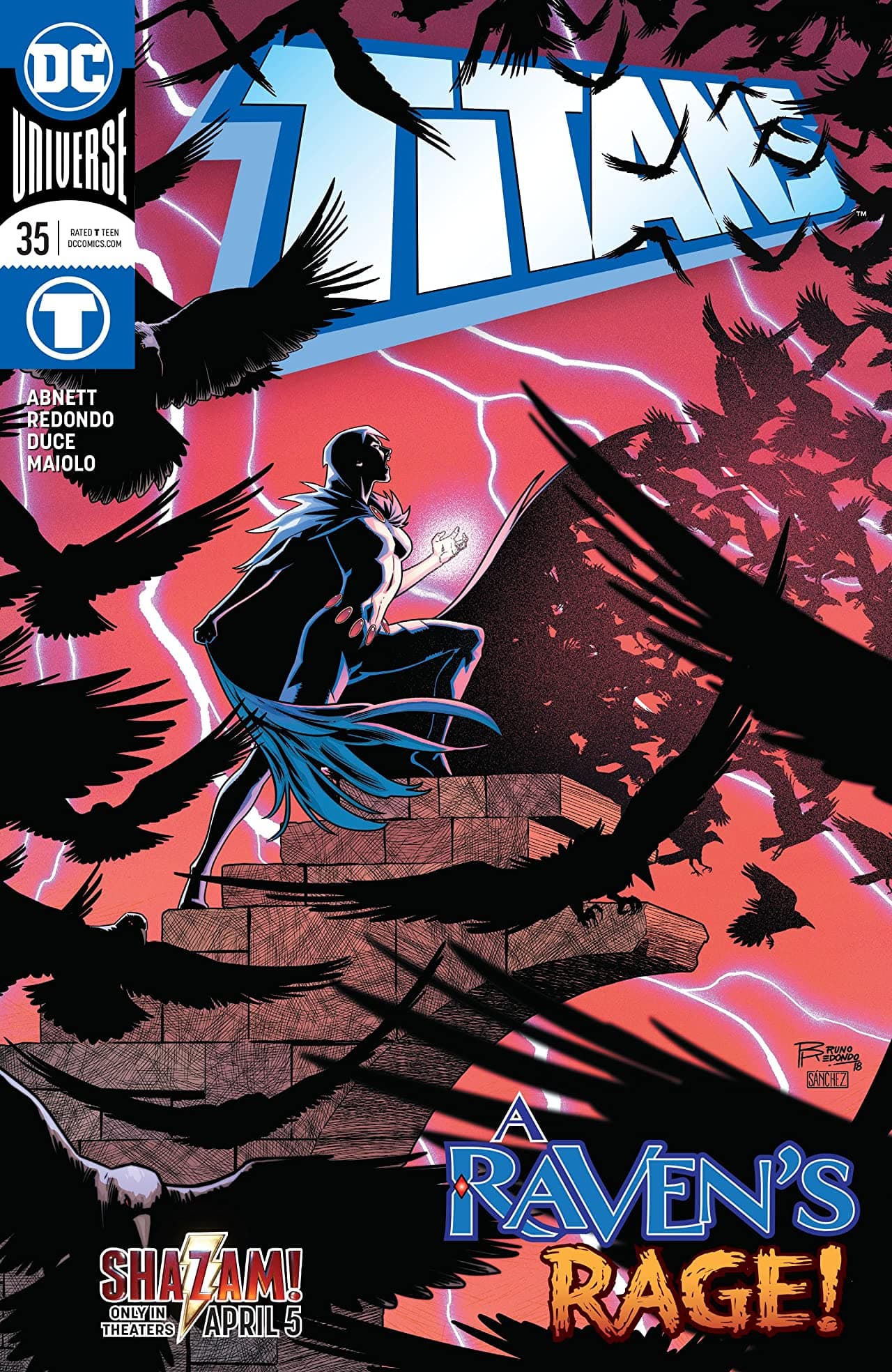 Titans #35 cover