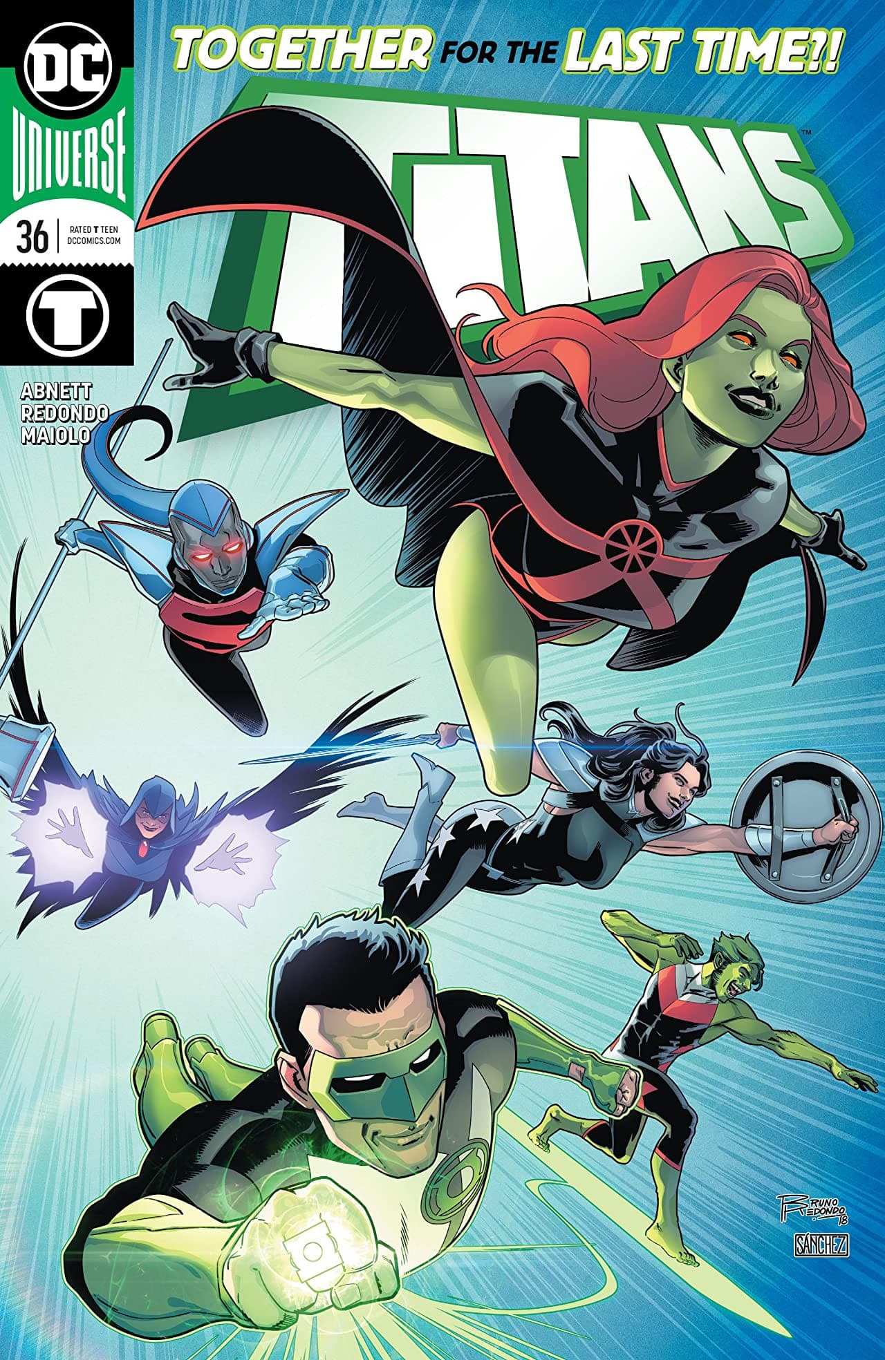 Titans #36 cover
