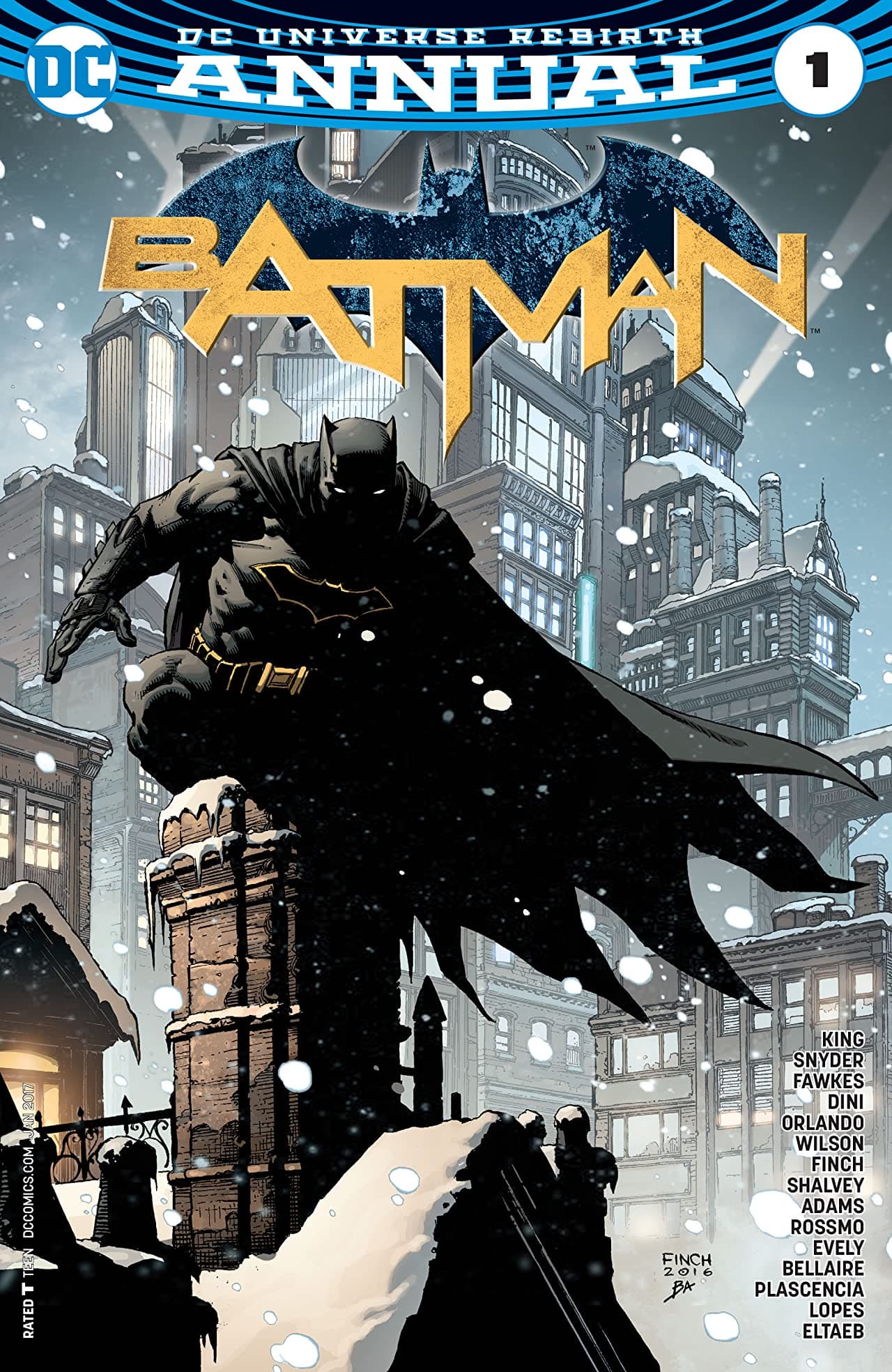 Batman Annual #1 cover
