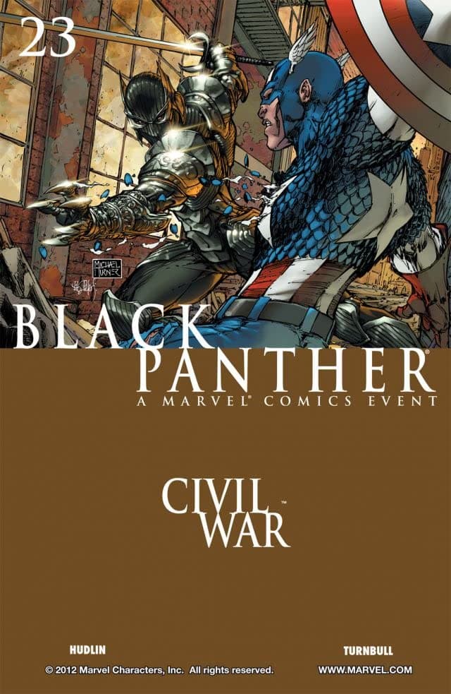Black Panther #23 cover