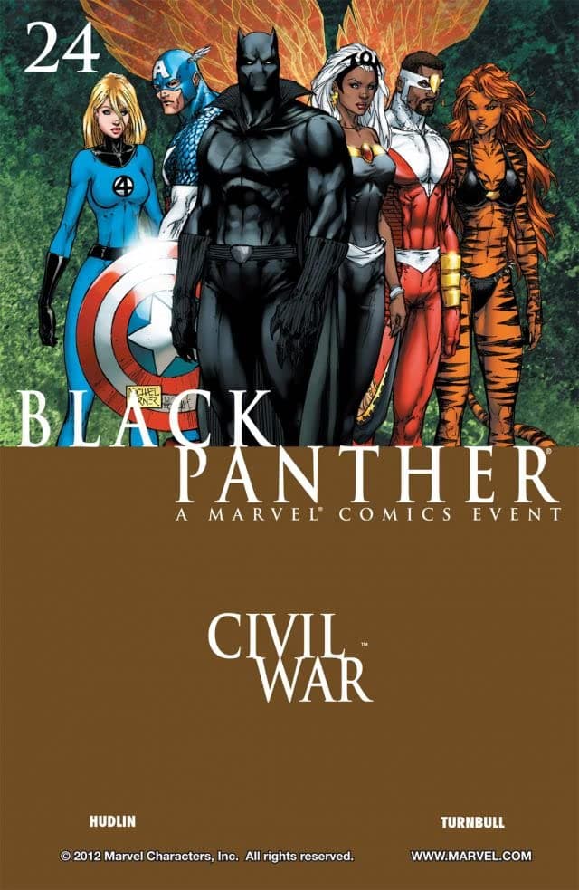 Black Panther #24 cover