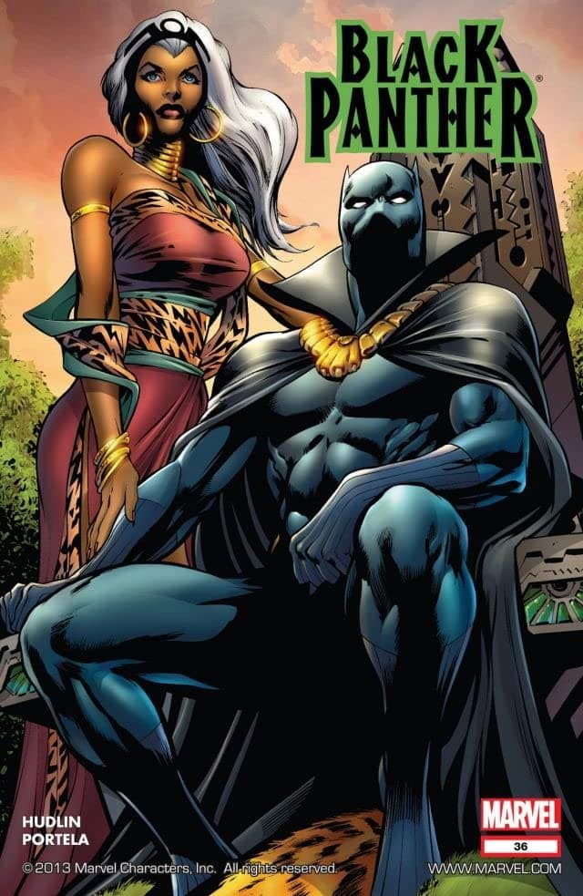 Black Panther #36 cover