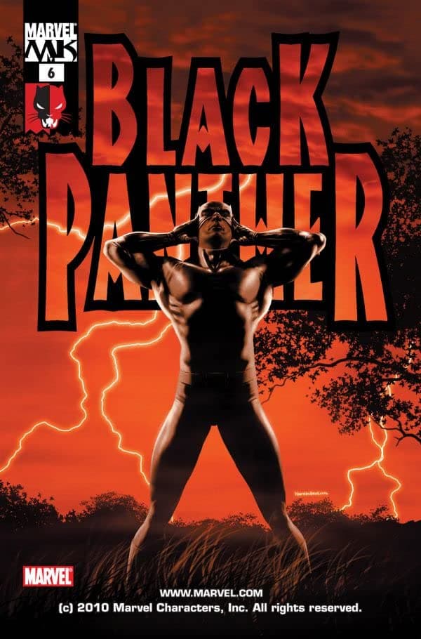Black Panther #6 cover