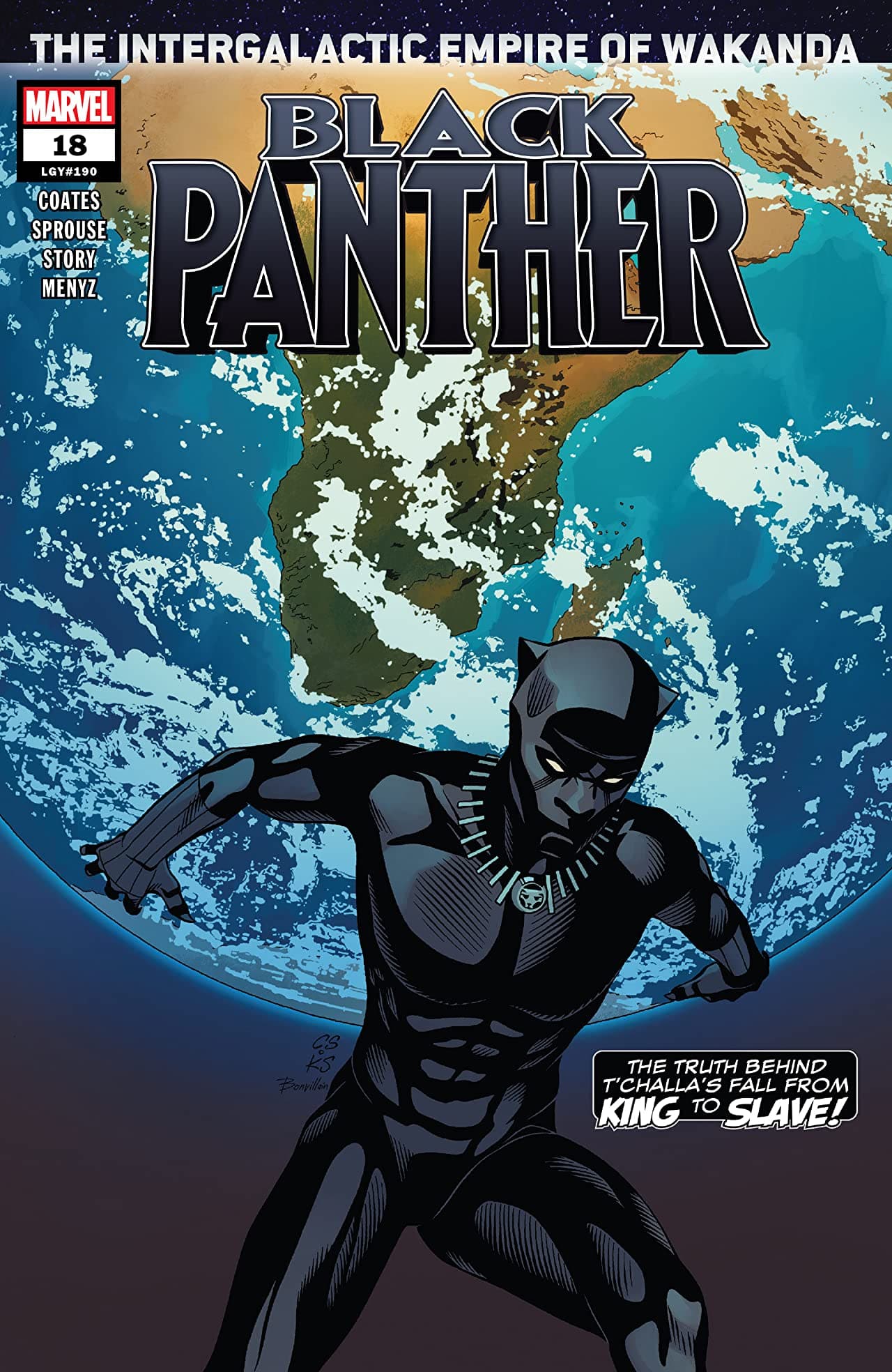 Black Panther #18 cover