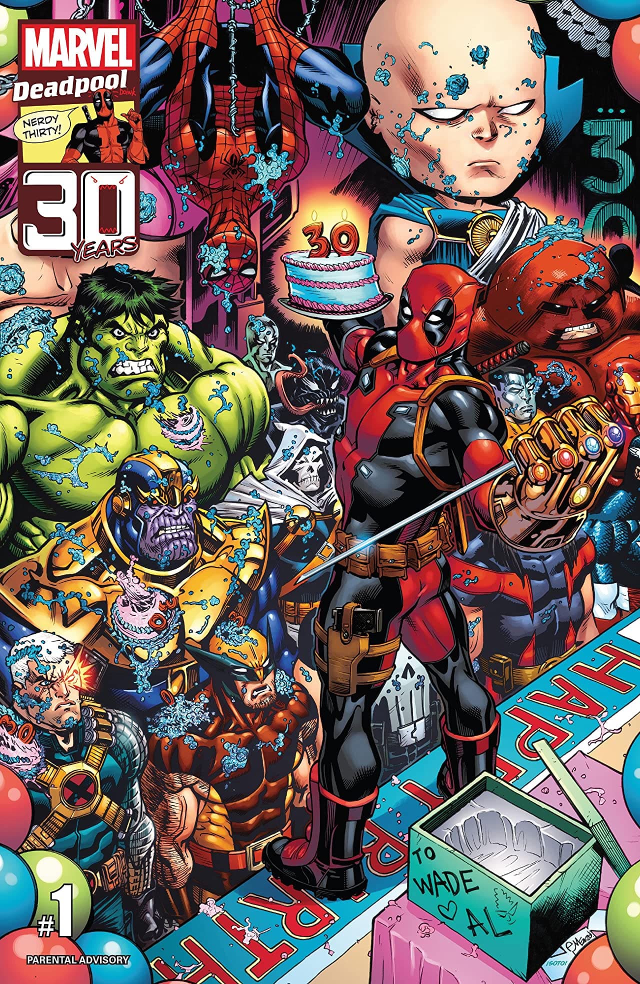 Deadpool Nerdy 30 #1 cover