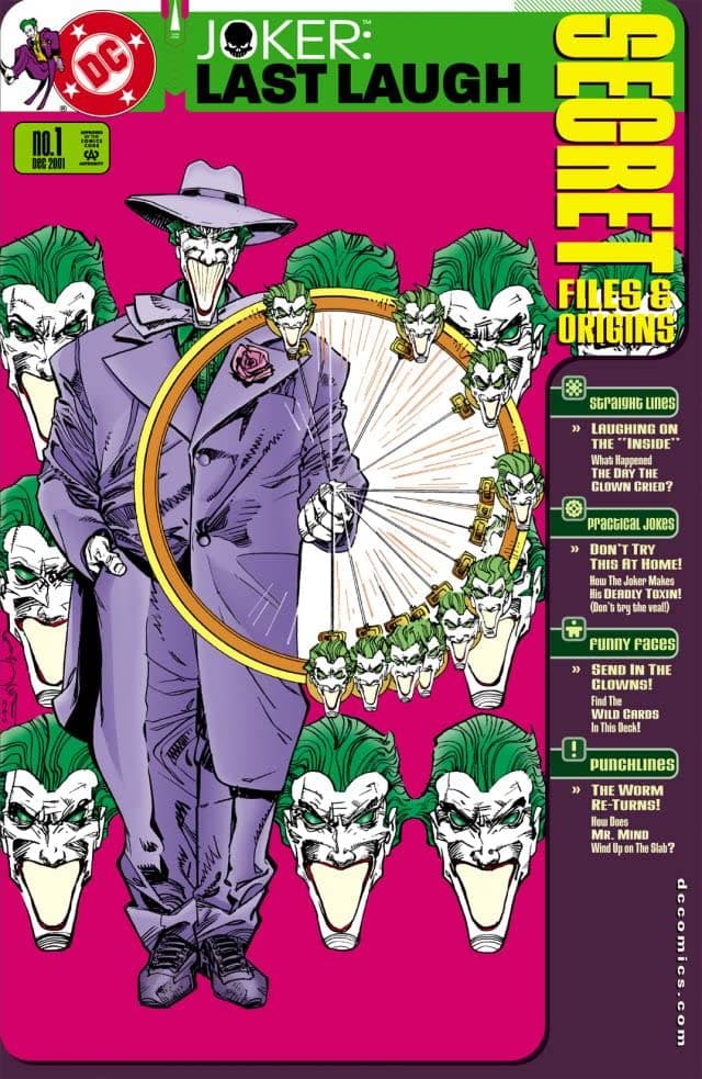 Joker: Last Laugh Secret Files #1 cover