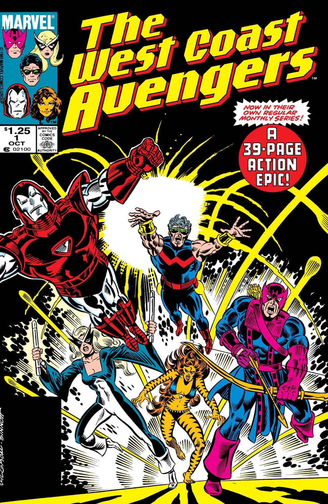 West Coast Avengers #1