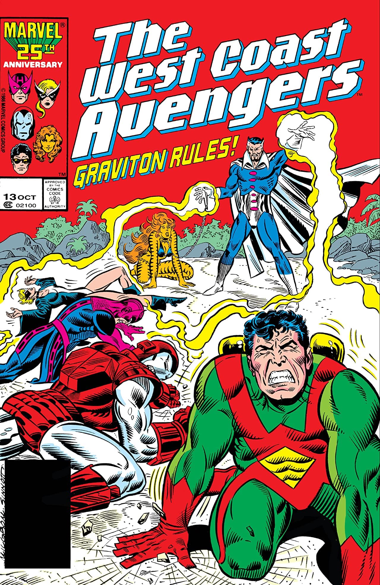 West Coast Avengers #13 cover