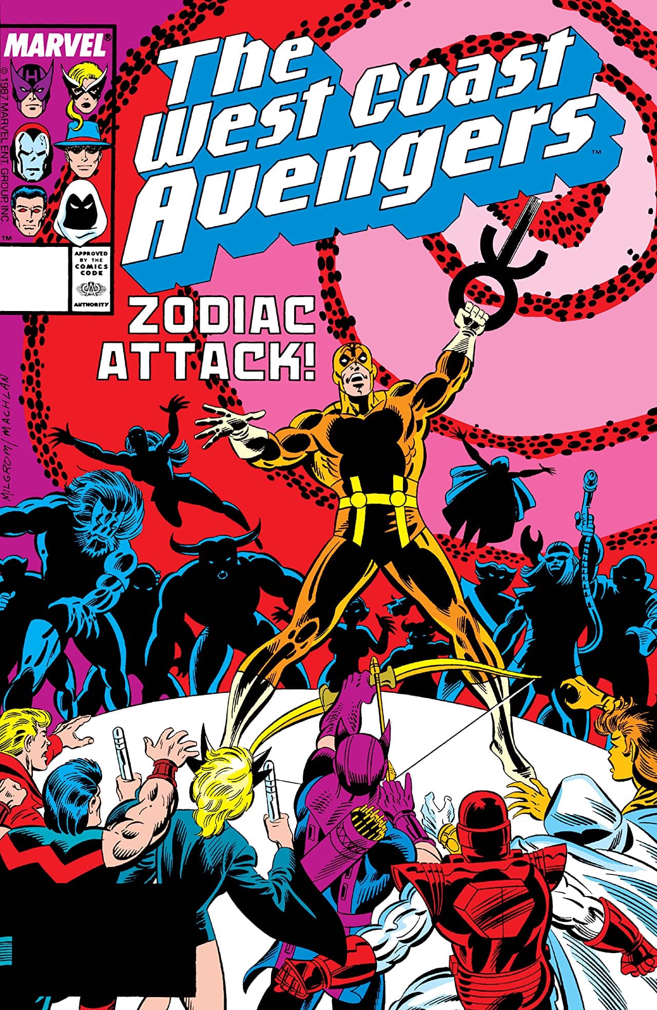 West Coast Avengers #26 cover
