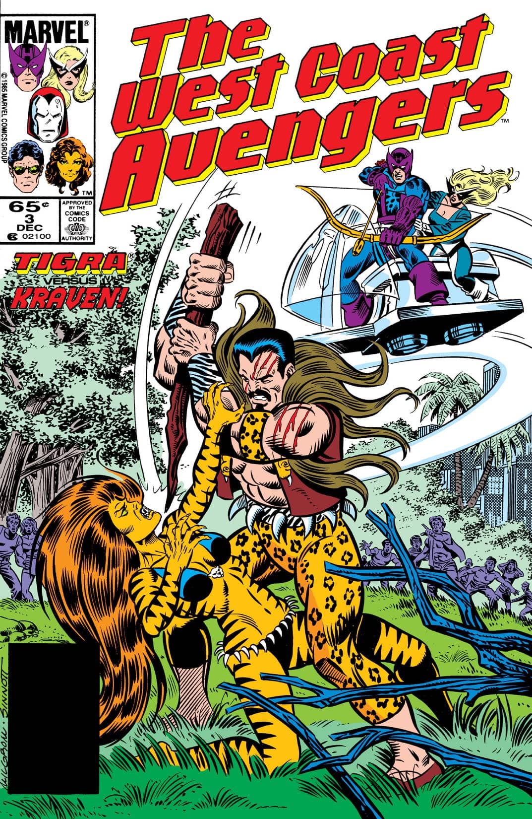 West Coast Avengers #3 cover