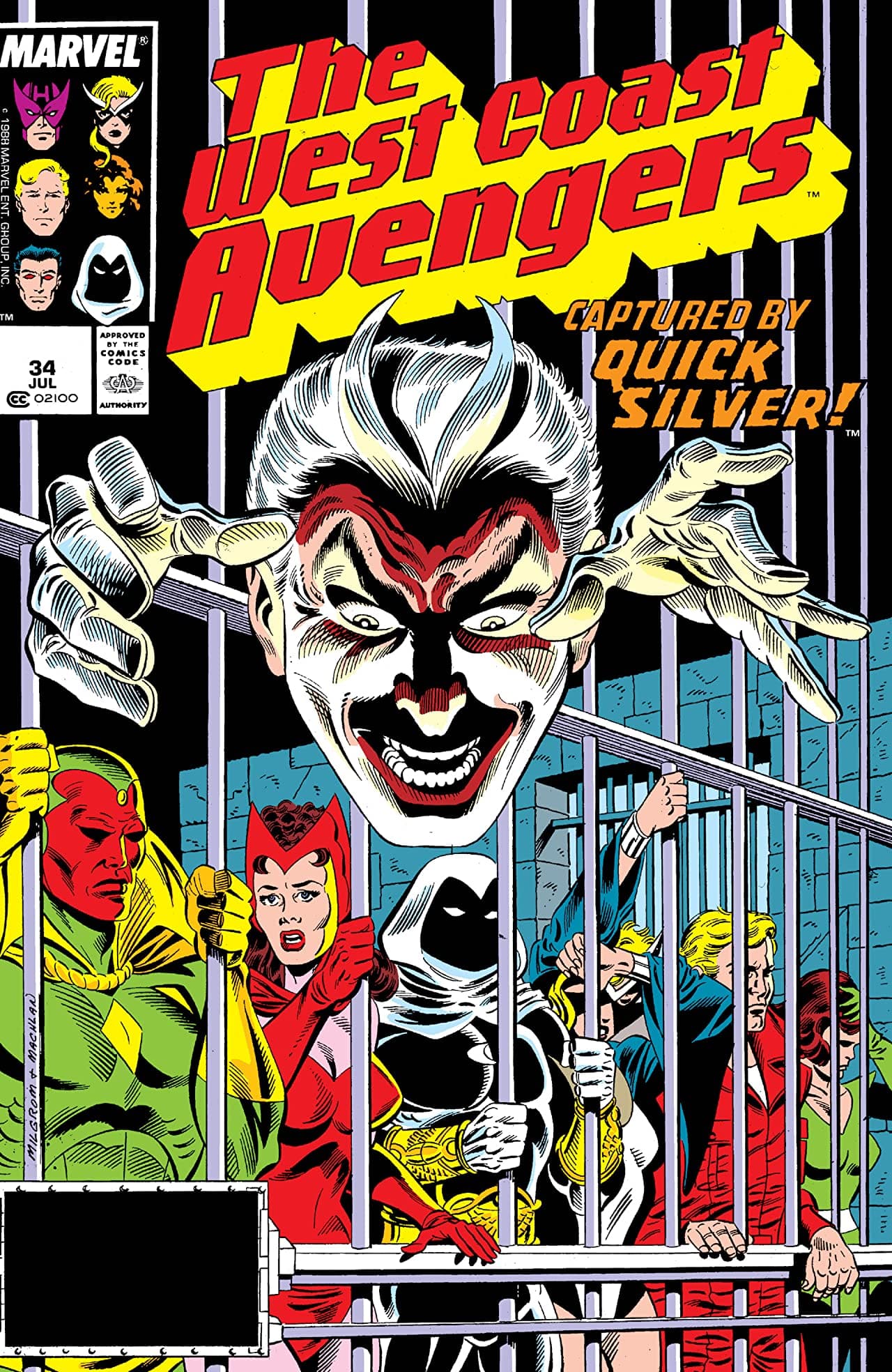 West Coast Avengers #34