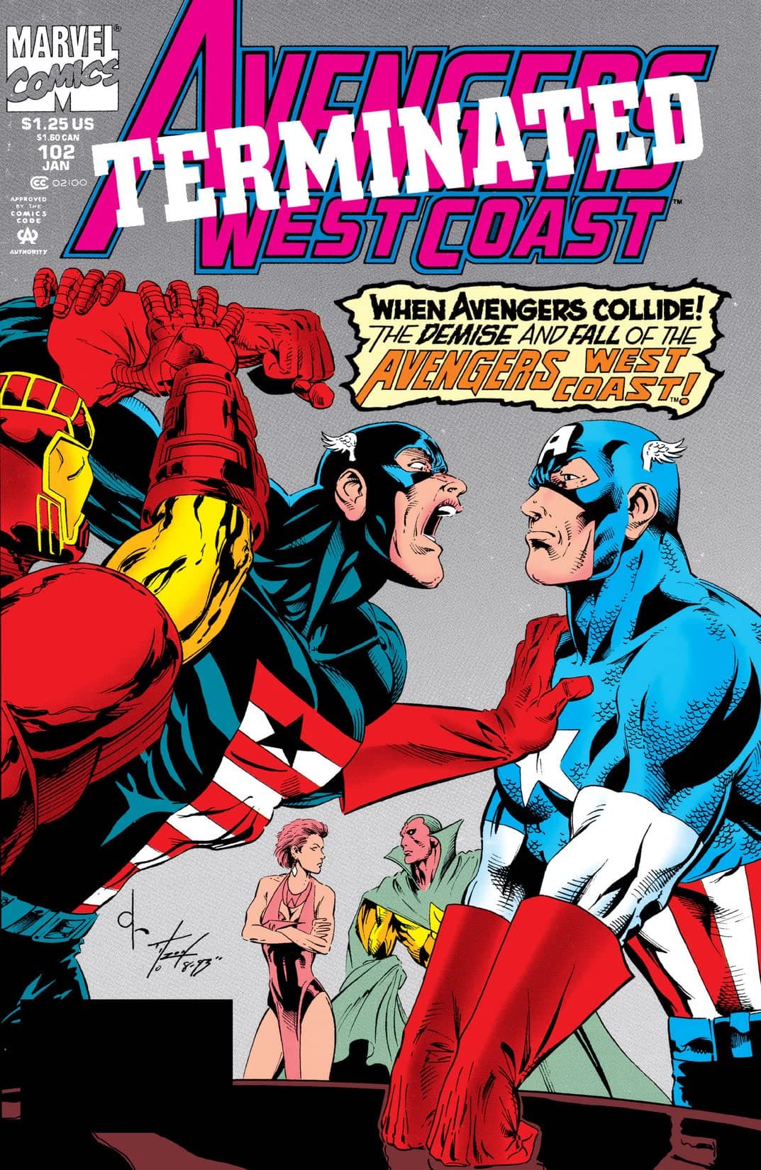 Avengers West Coast #102