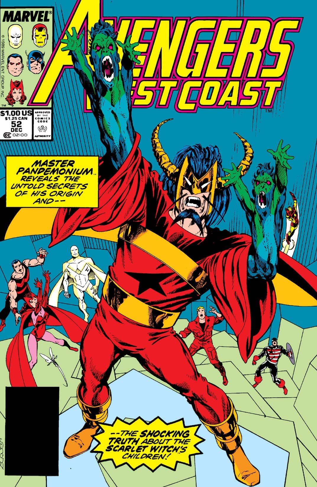 Avengers West Coast #52