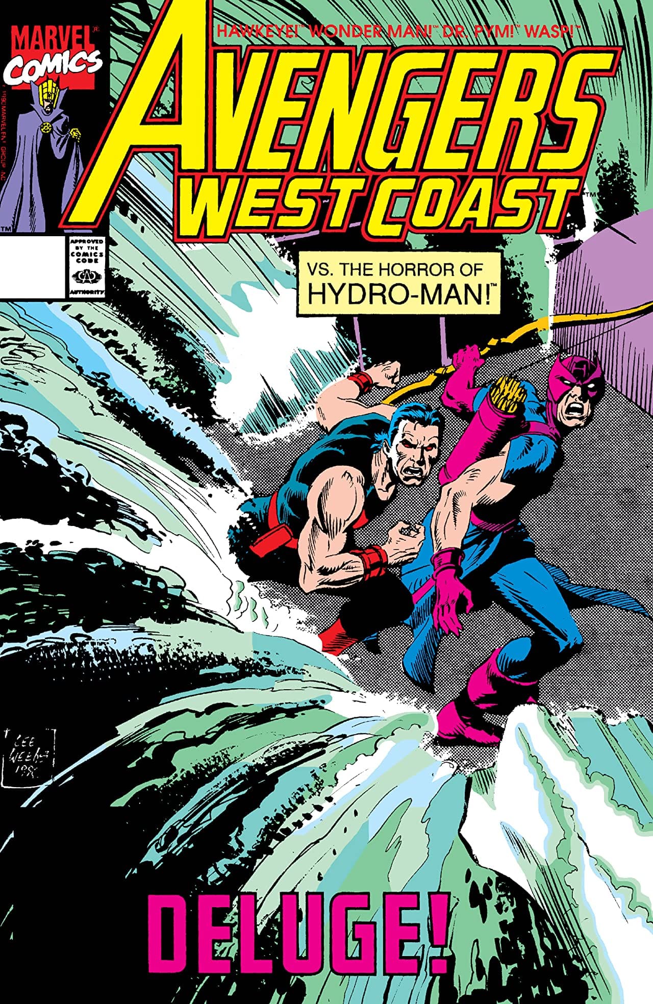 Avengers West Coast #59 cover