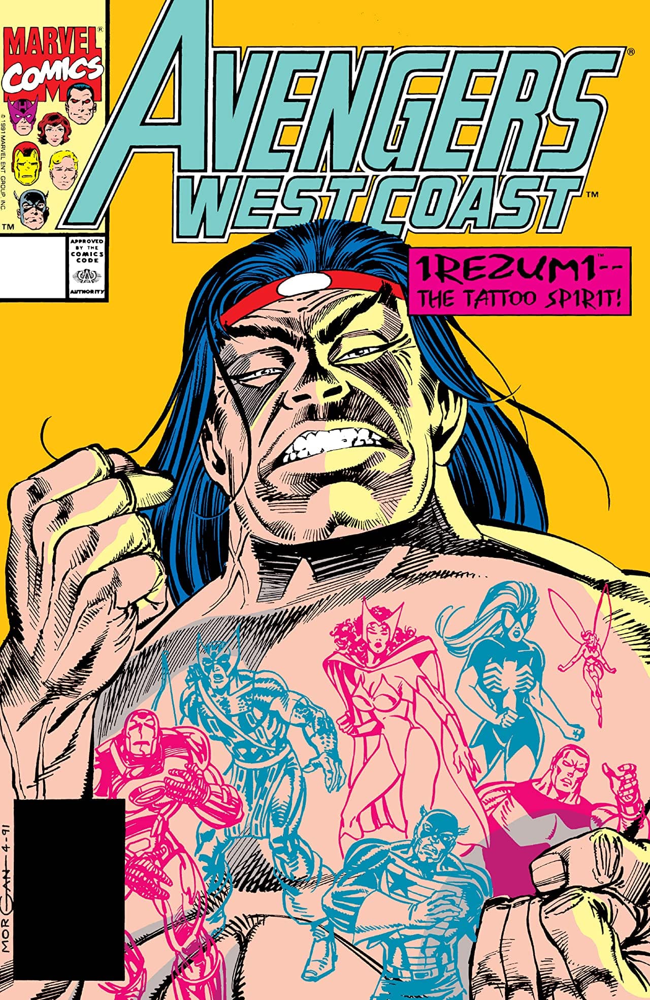 Avengers West Coast #72