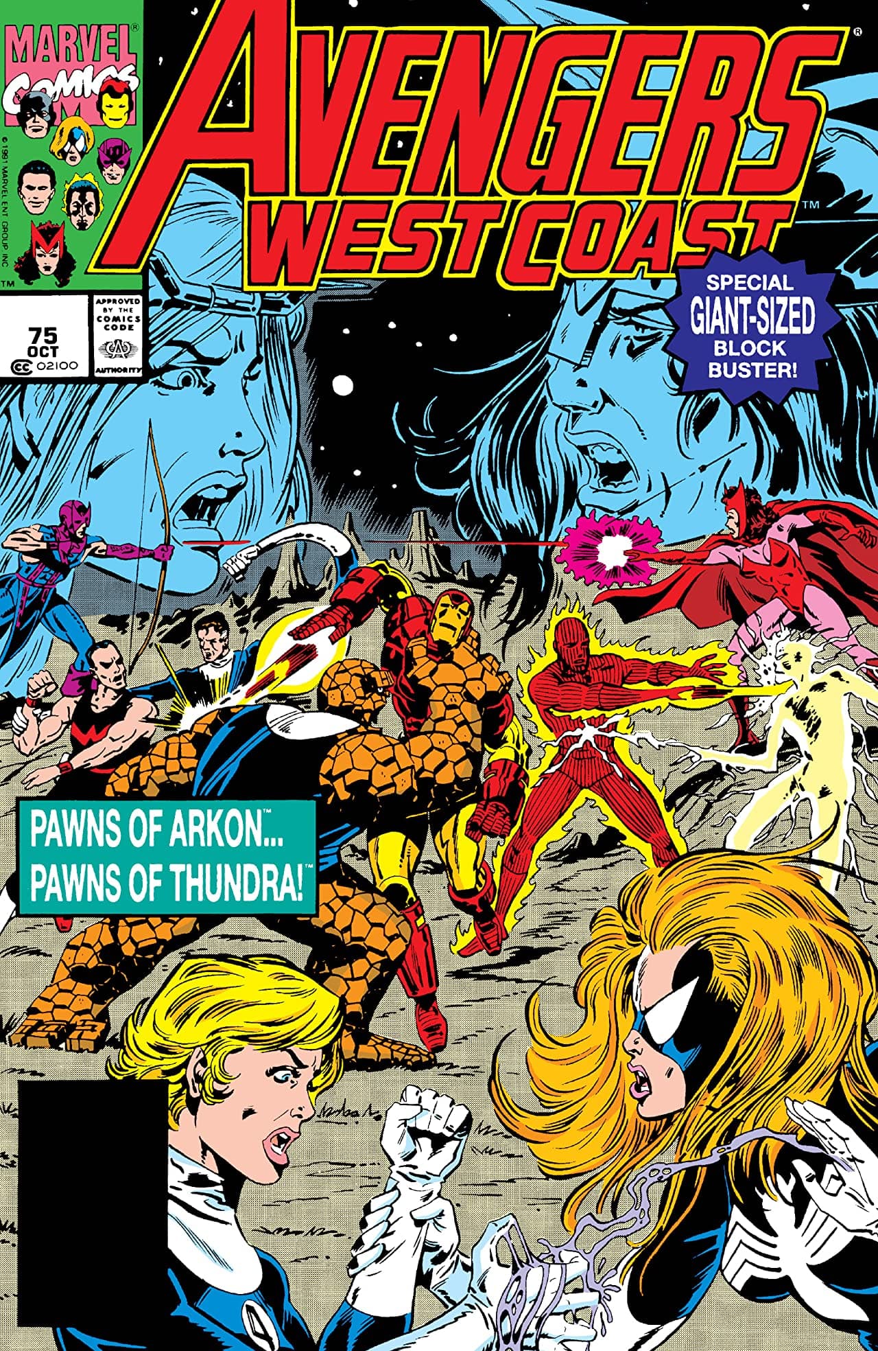 Avengers West Coast #75