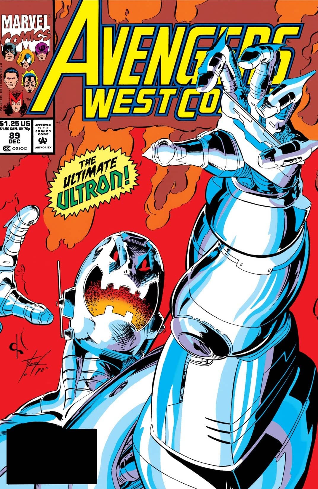 Avengers West Coast #89