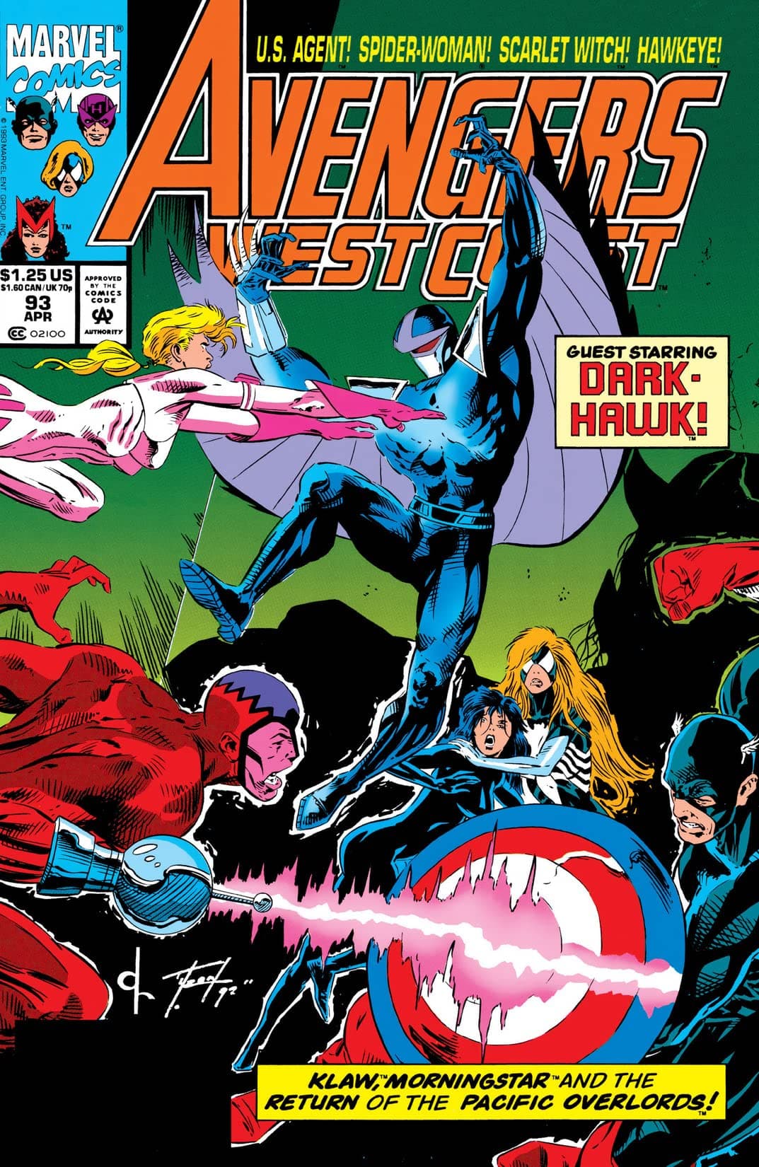 Avengers West Coast #93
