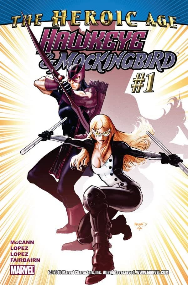 Hawkeye & Mockingbird #1 cover
