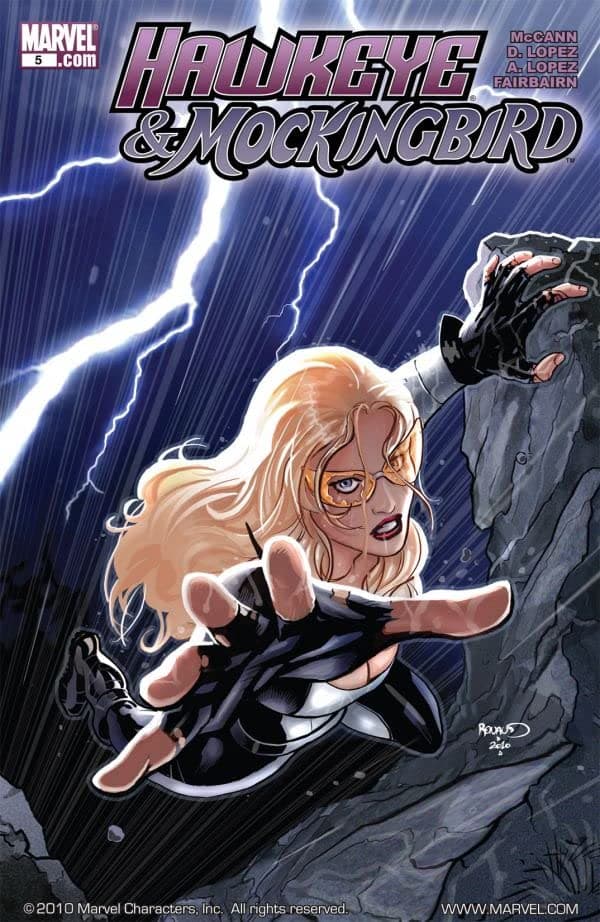 Hawkeye & Mockingbird #5 cover