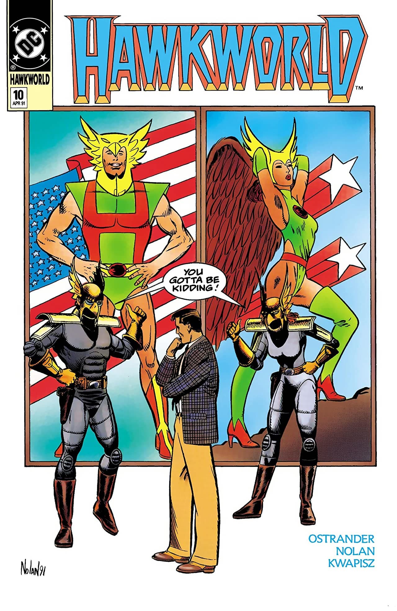 Hawkworld #10 cover