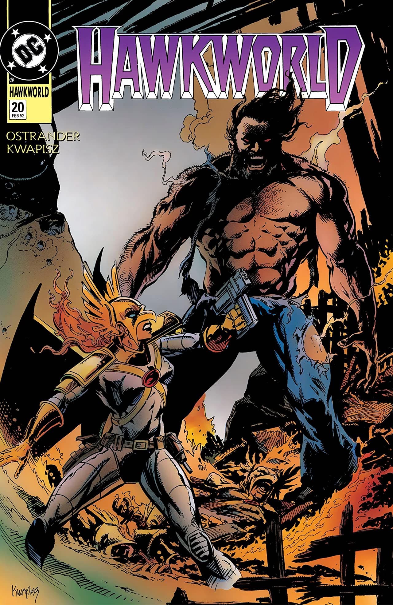 Hawkworld #20 cover