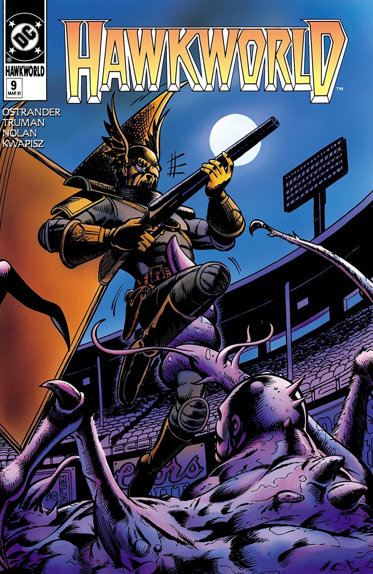Hawkworld #9 cover