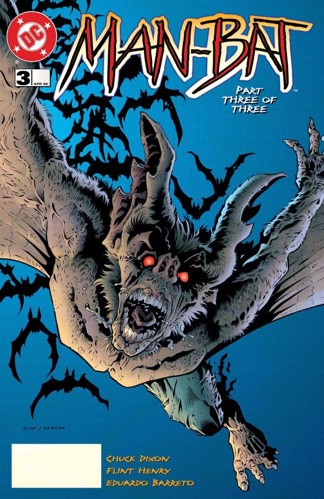Man-Bat #3 cover