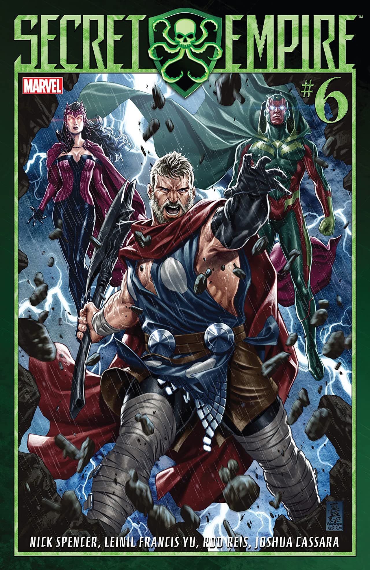 Secret Empire #6 cover