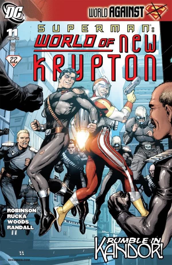 Superman: World of New Krypton #11 cover