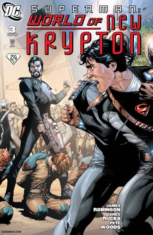 Superman: World of New Krypton #3 cover