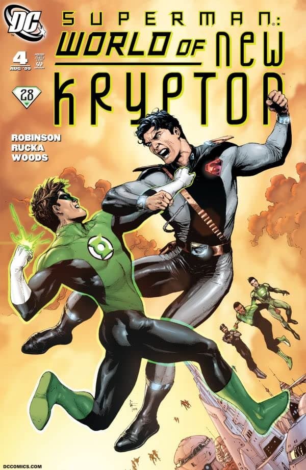 Superman: World of New Krypton #4 cover