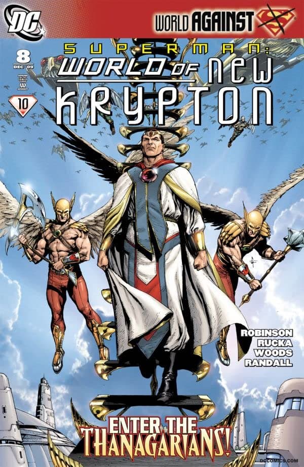 Superman: World of New Krypton #8 cover