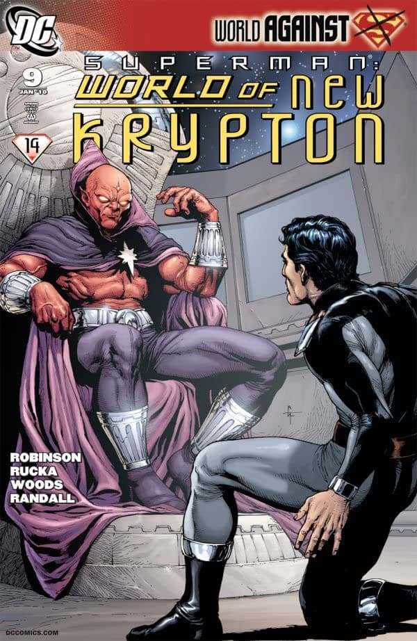 Superman: World of New Krypton #9 cover