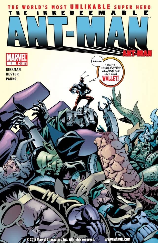 The Irredeemable Ant-Man #1 cover