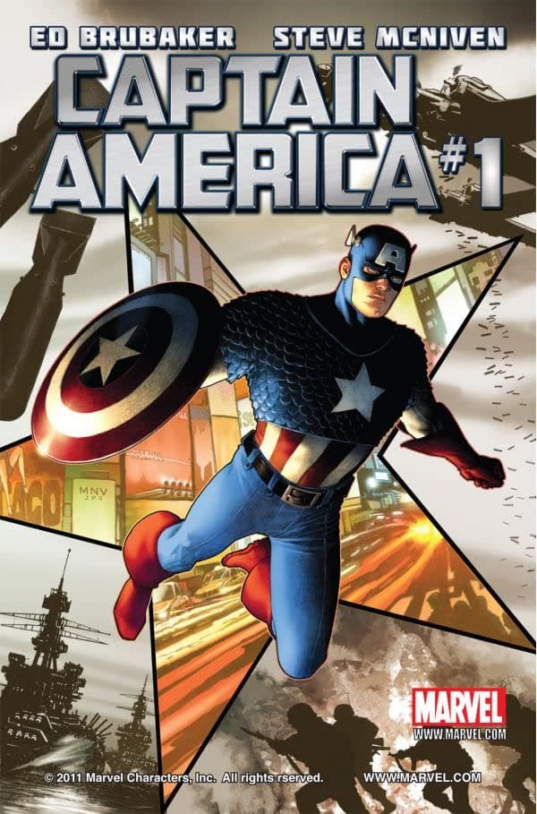 Captain America #1 cover
