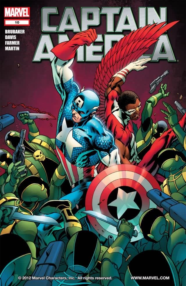 Captain America #10 cover
