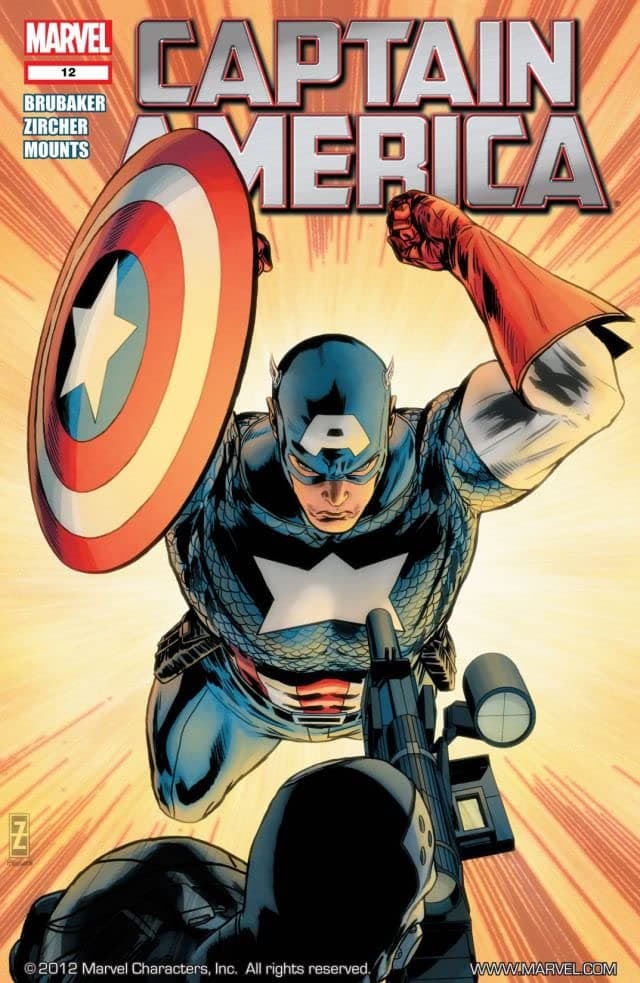 Captain America #12 cover