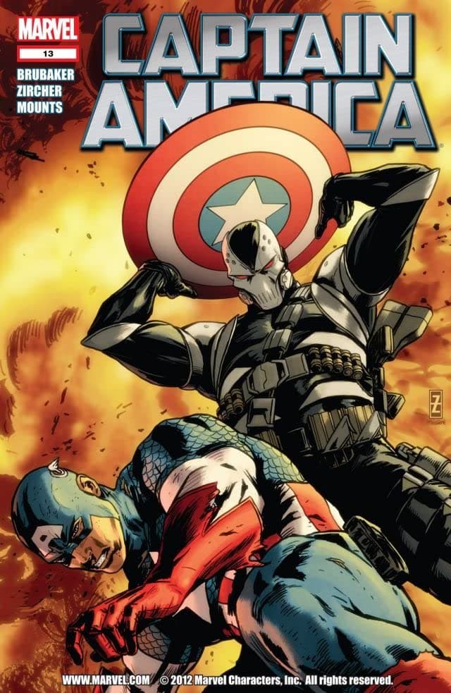 Captain America #13 cover