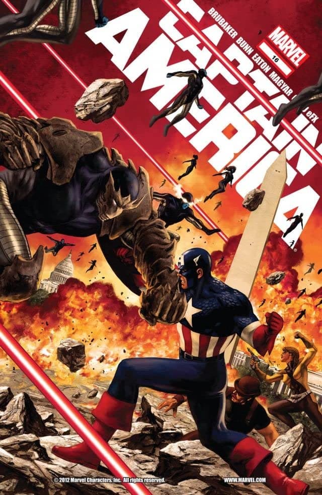 Captain America #16 cover
