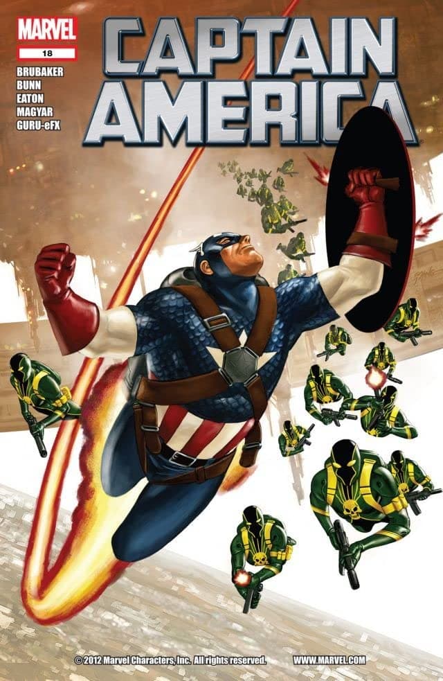 Captain America #18 cover