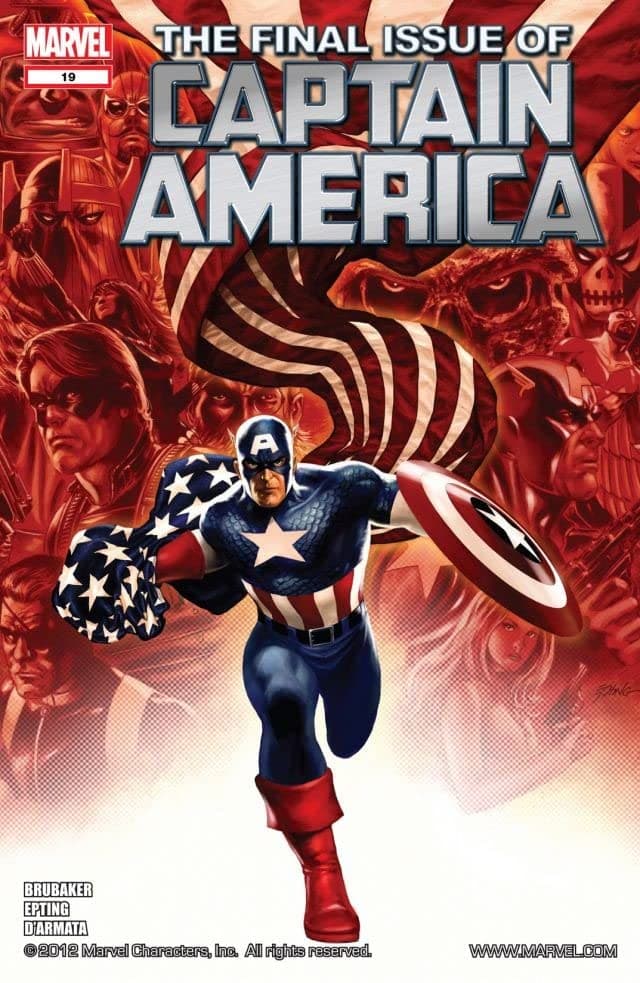 Captain America #19 cover