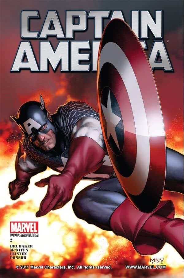 Captain America #2 cover