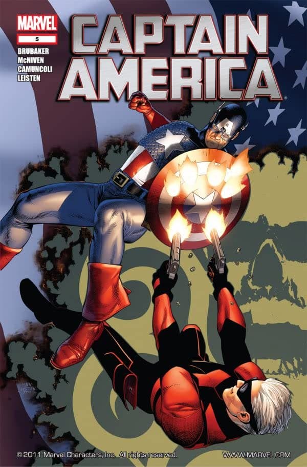 Captain America #5 cover