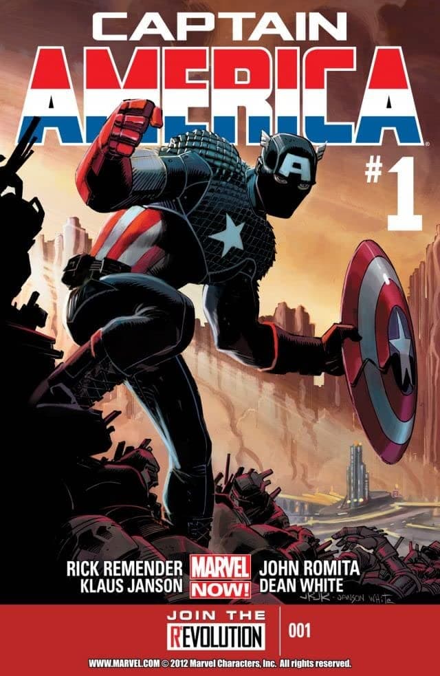Captain America #1 cover