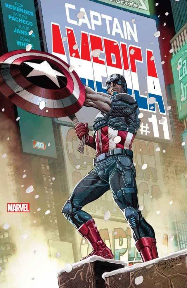 Captain America #11 cover